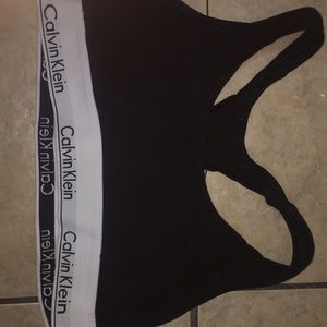calvin klein sports bra